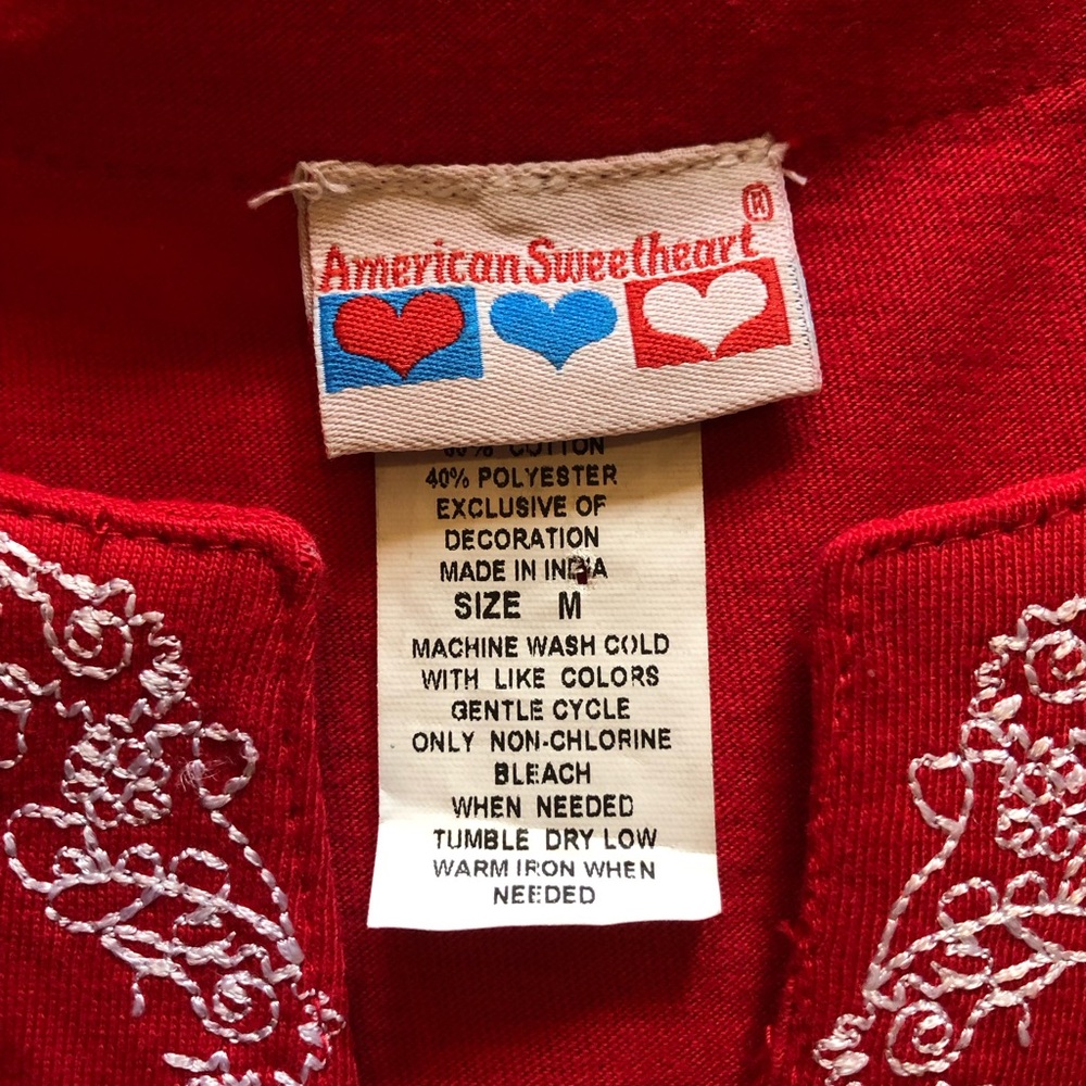 Vtg American Sweetheart Pleat Front Notch Neck Tunic/Babydoll Dress - Picture 8 of 10